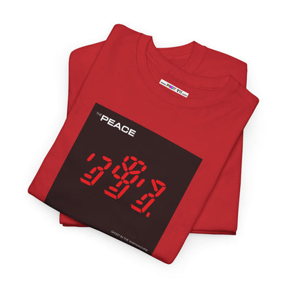 the PEACE ghost in the war-machine Unisex Heavy Cotton Tee