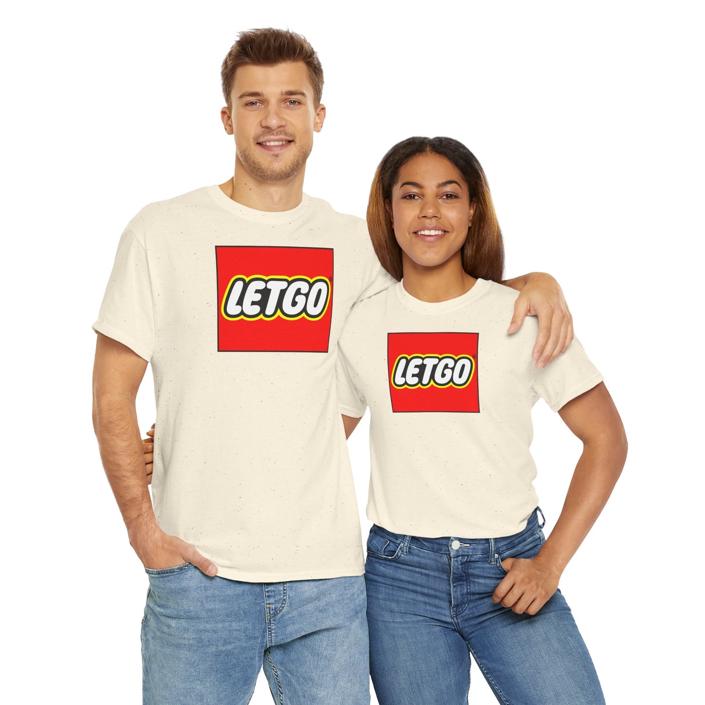 LETGO Unisex Heavy Cotton Tee