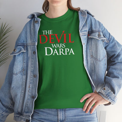 THE DEVIL WARS DARPA Unisex Heavy Cotton Tee
