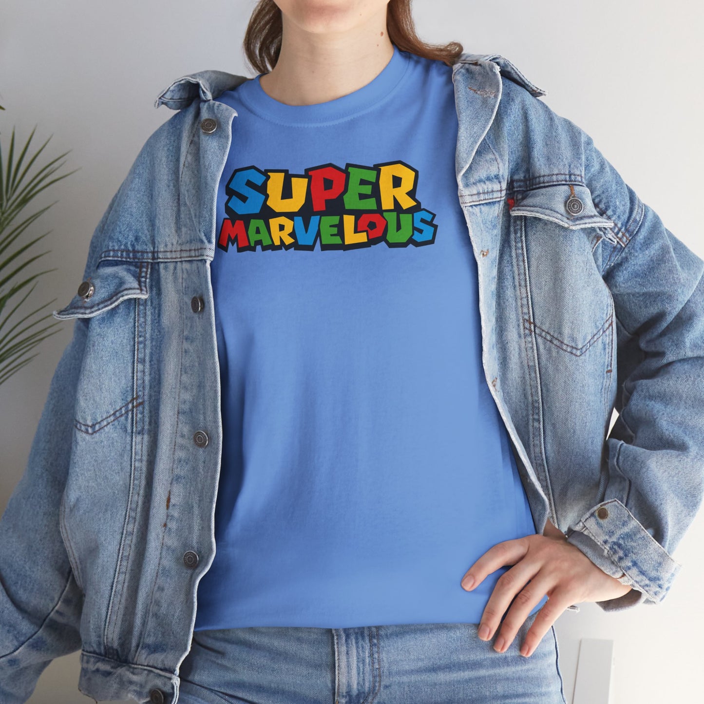 SUPER MARVELOUS Unisex Heavy Cotton Tee