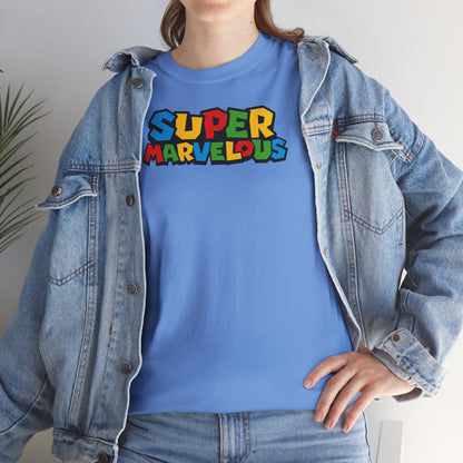 SUPER MARVELOUS Unisex Heavy Cotton Tee