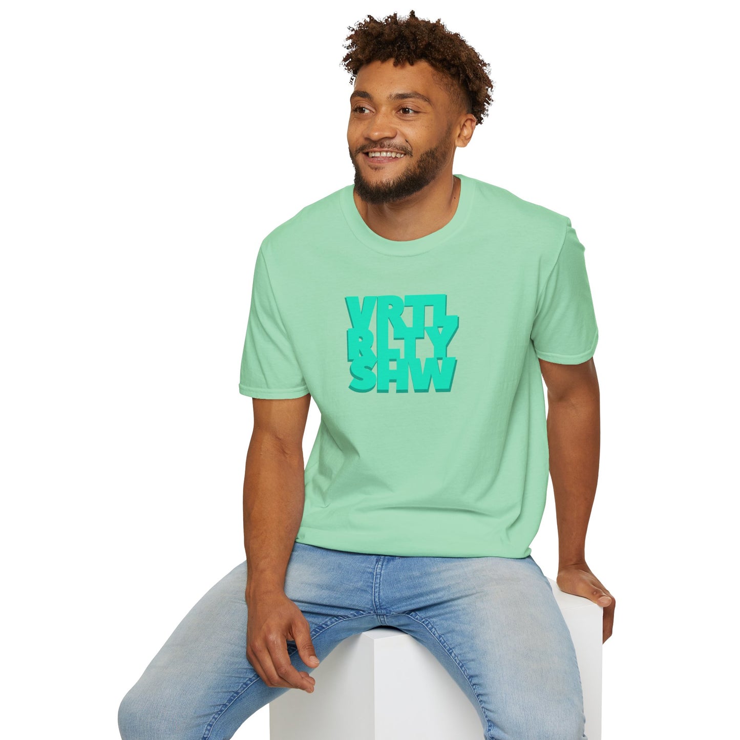 VRTL RLTY SHW Unisex Softstyle 100% Cotton T-Shirt