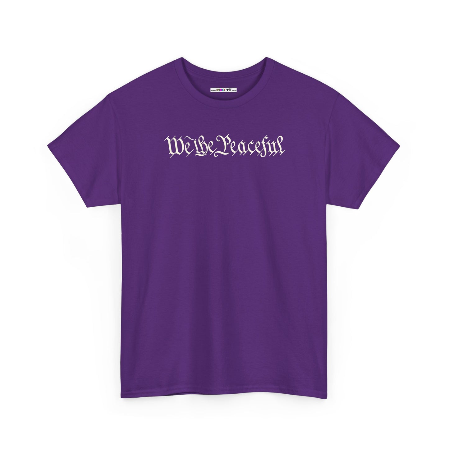 WE THE PEACEFUL Unisex Heavy Cotton Tee