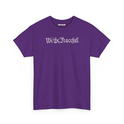 WE THE PEACEFUL Unisex Heavy Cotton Tee