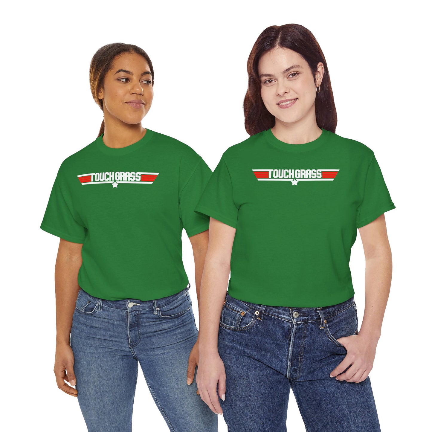 TOUCH GRASS Unisex Heavy Cotton Tee