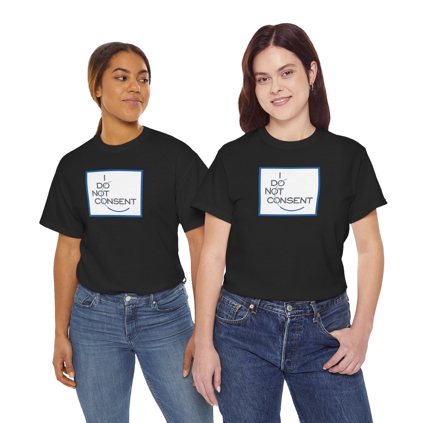 I DO NOT CONSENT Unisex Heavy Cotton Tee
