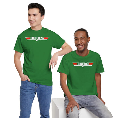 TOUCH GRASS Unisex Heavy Cotton Tee