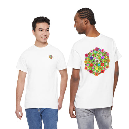 Flowers of Life Unisex Heavy Cotton Tee