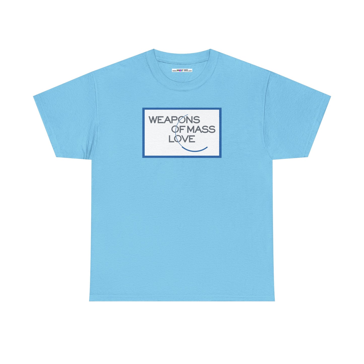 WEAPONS OF MASS LOVE Unisex Heavy Cotton Tee