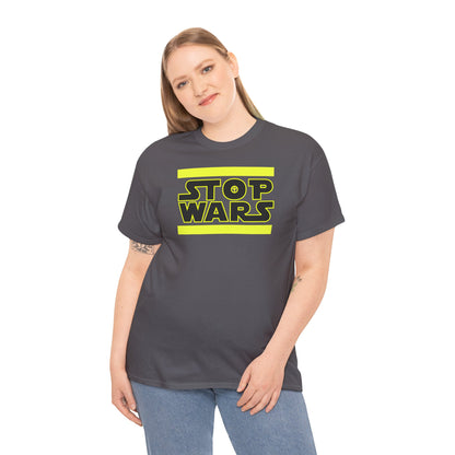 STOP WARS Unisex Heavy Cotton Tee