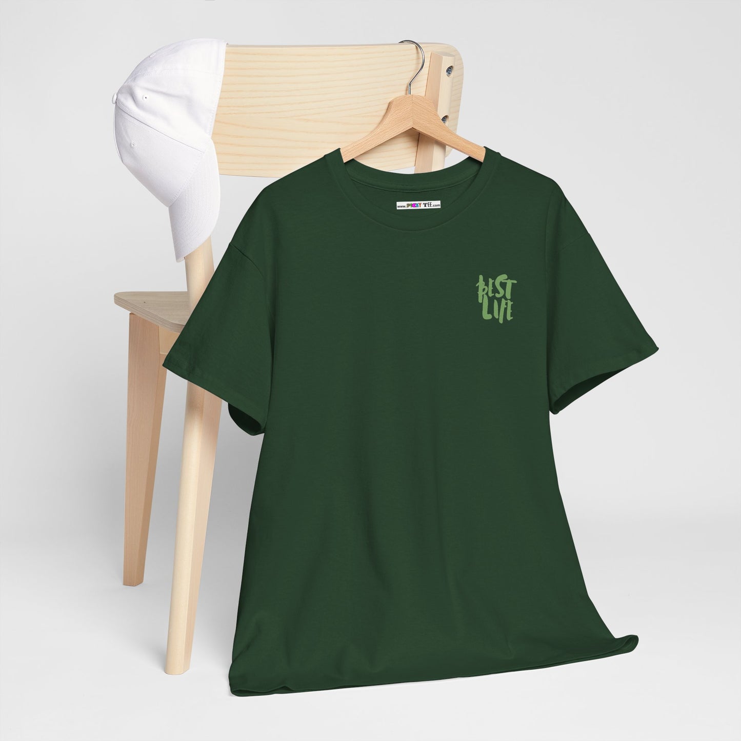 BEST LIFE Unisex Heavy Cotton Tee