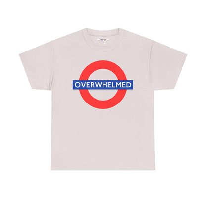 OVERWHELMED Unisex Heavy Cotton Tee