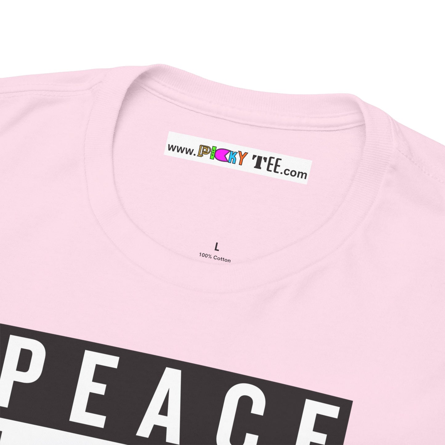 PEACELOVEUNITY Unisex Heavy Cotton Tee