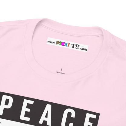 PEACELOVEUNITY Unisex Heavy Cotton Tee