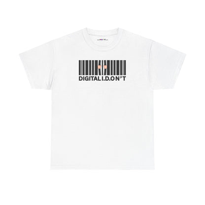 DIGITAL I.D.ON'T Unisex Heavy Cotton Tee