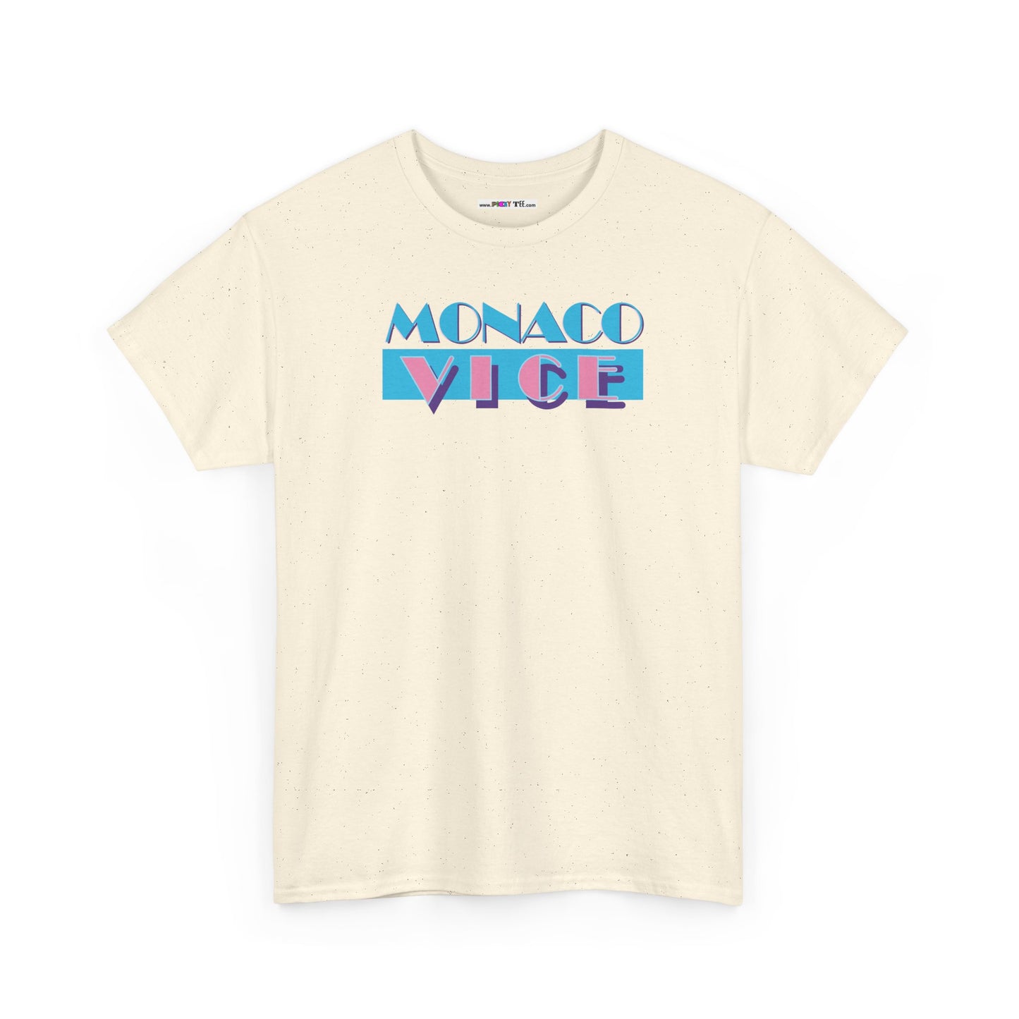 MONACO VICE Unisex Heavy Cotton Tee