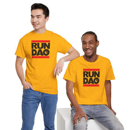 RUN DAO Unisex Heavy Cotton Tee