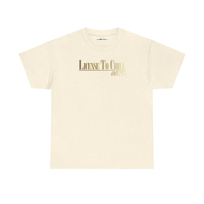 LICENSE TO CHILL 00Zzz Unisex Heavy Cotton Tee