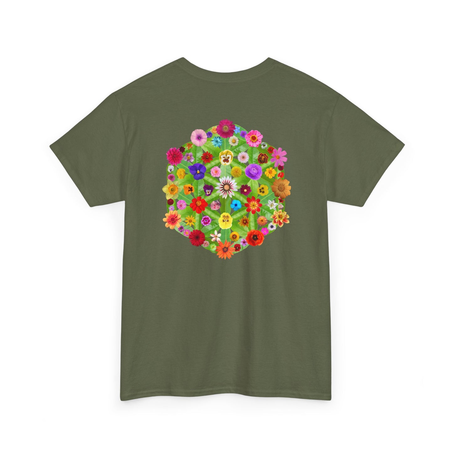 Flowers of Life Unisex Heavy Cotton Tee