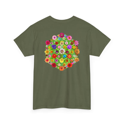 Flowers of Life Unisex Heavy Cotton Tee