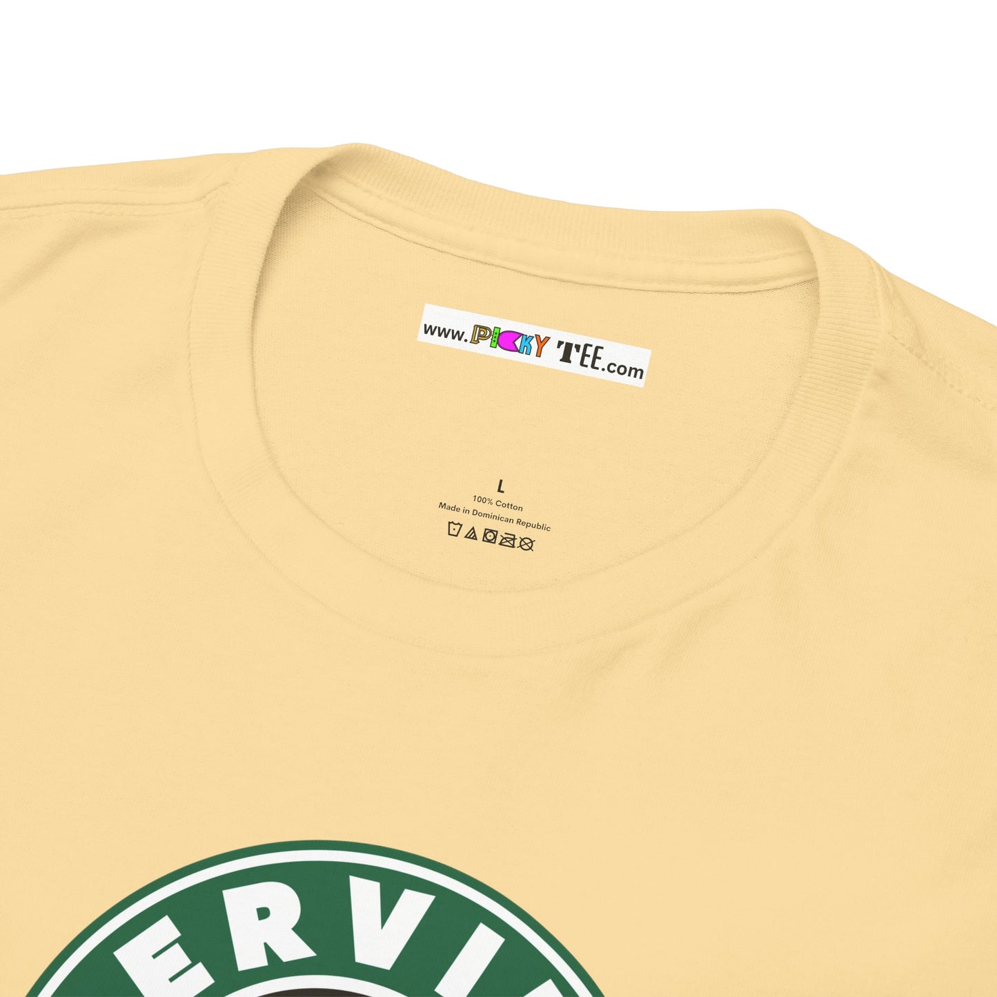 SERVINGCUNT Unisex Heavy Cotton Tee