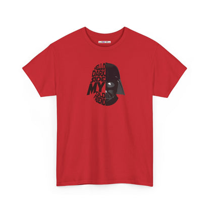 HELLO DARKSIDE MY OLD FRIEND Unisex Heavy Cotton Tee