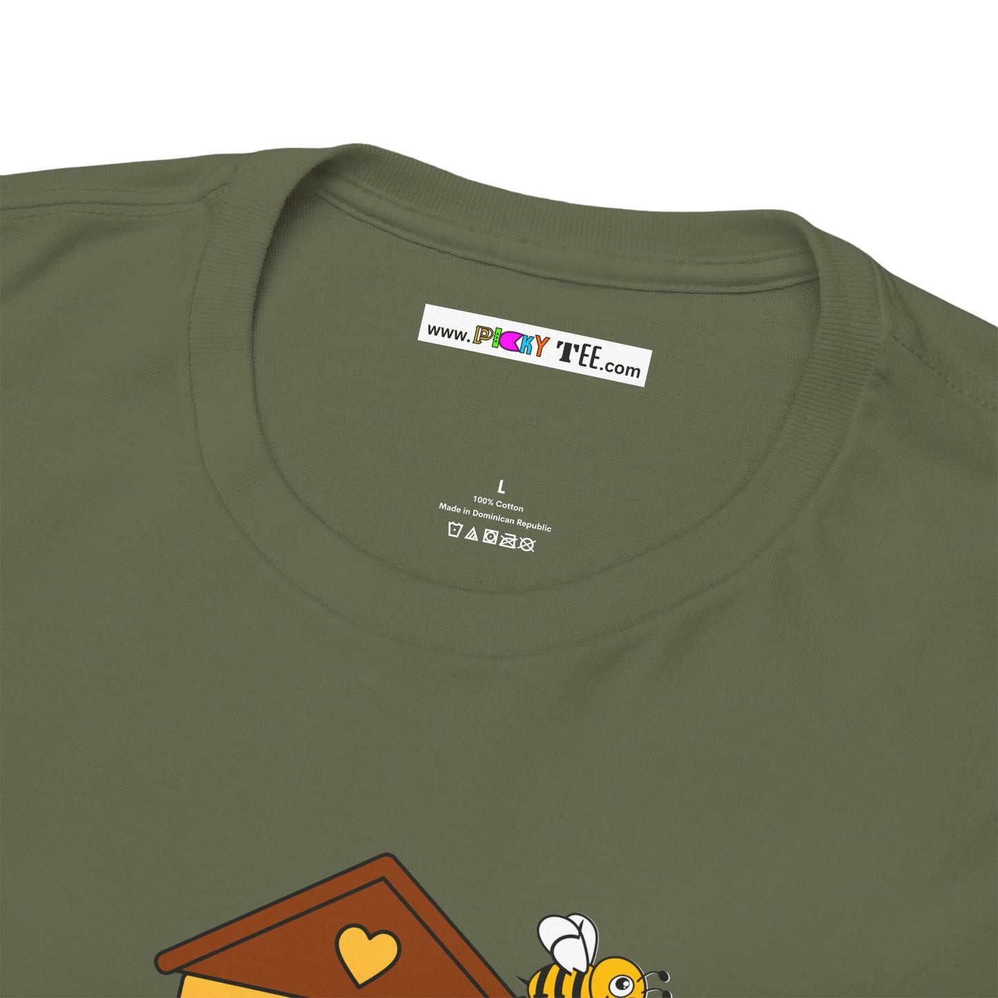 Please Beehive Unisex Heavy Cotton Tee