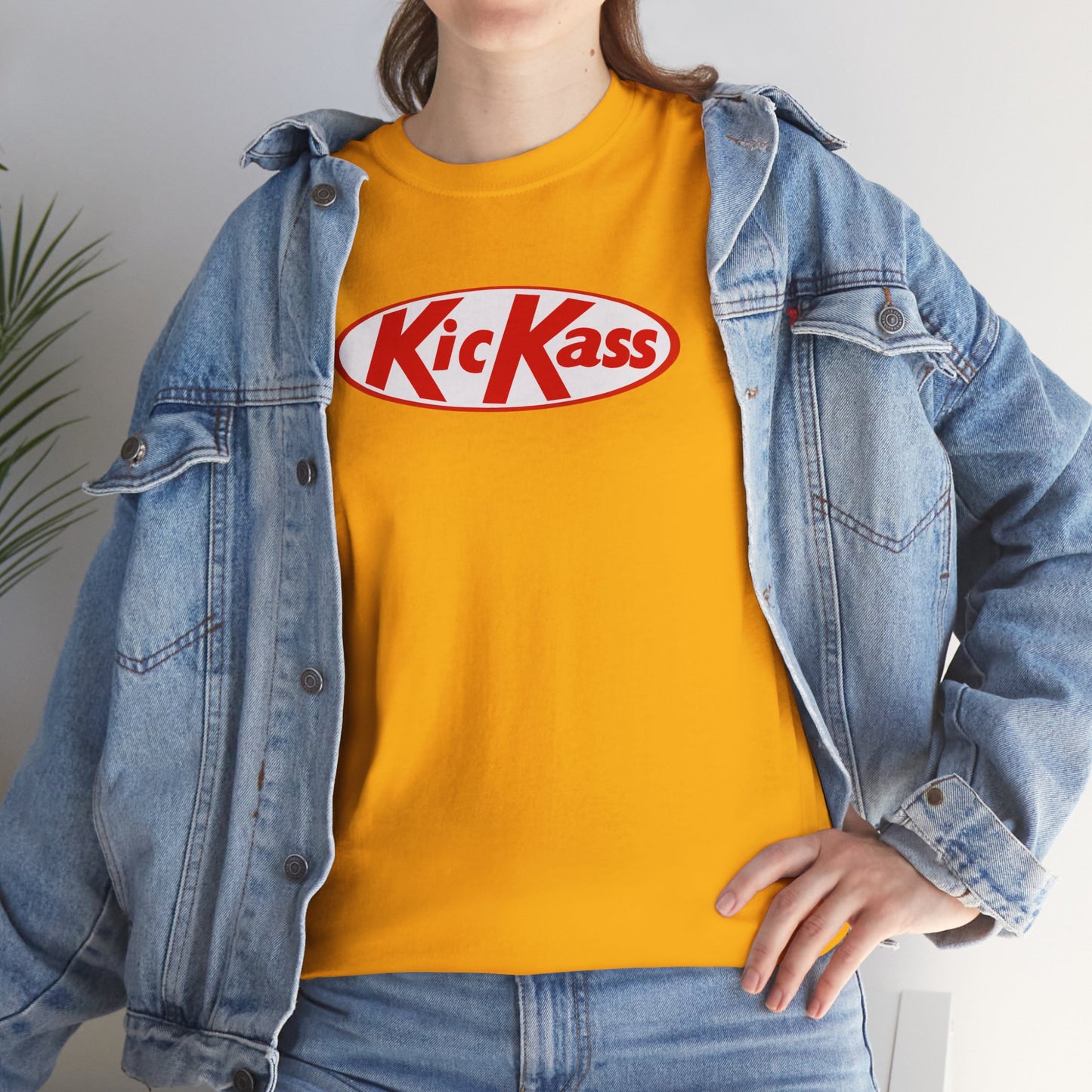 KicKass Unisex Heavy Cotton Tee