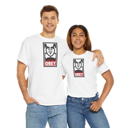 OBEY OR NOT OBEY? Unisex Heavy Cotton Tee