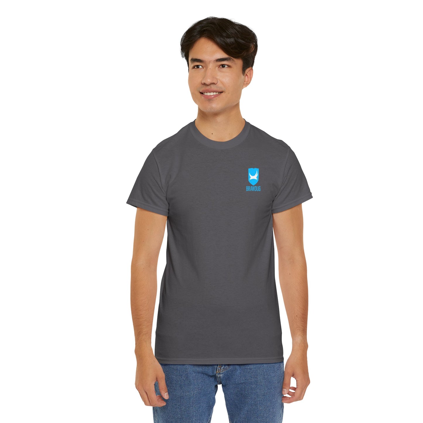 BRAWDUG Unisex Heavy Cotton Tee