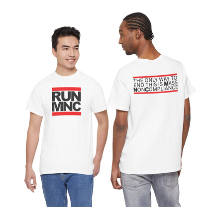 RUNMNC Unisex Heavy Cotton Tee