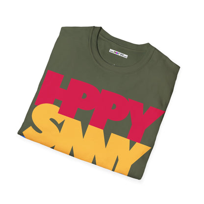 HPPY SNNY DYS Unisex Softstyle 100% Cotton T-Shirt