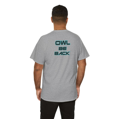 OWL BE BACK Unisex Heavy Cotton Tee