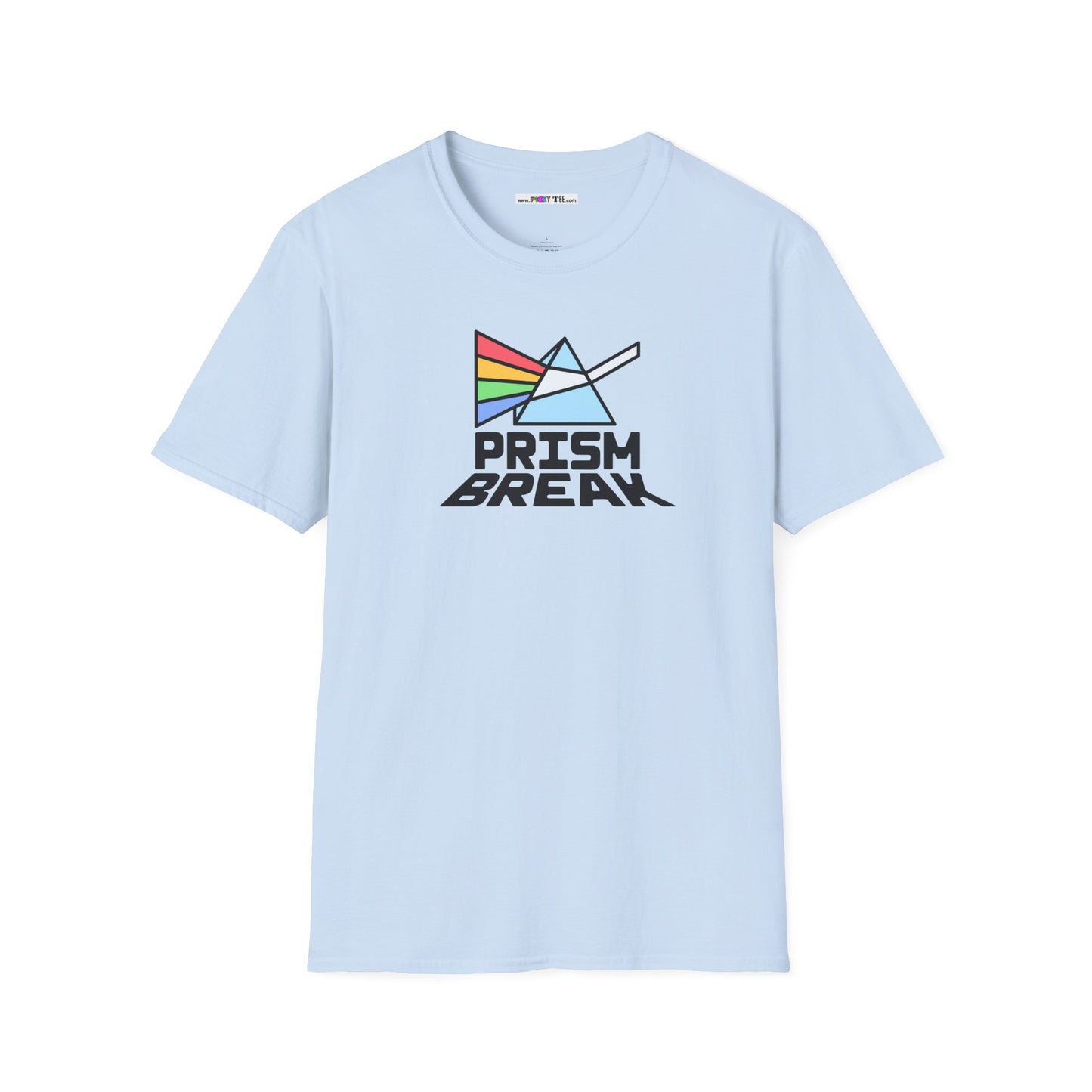 PRISM BREAK Unisex Softstyle 100% Cotton T-Shirt