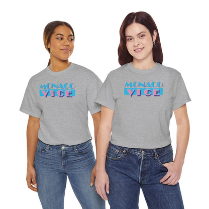 MONACO VICE Unisex Heavy Cotton Tee