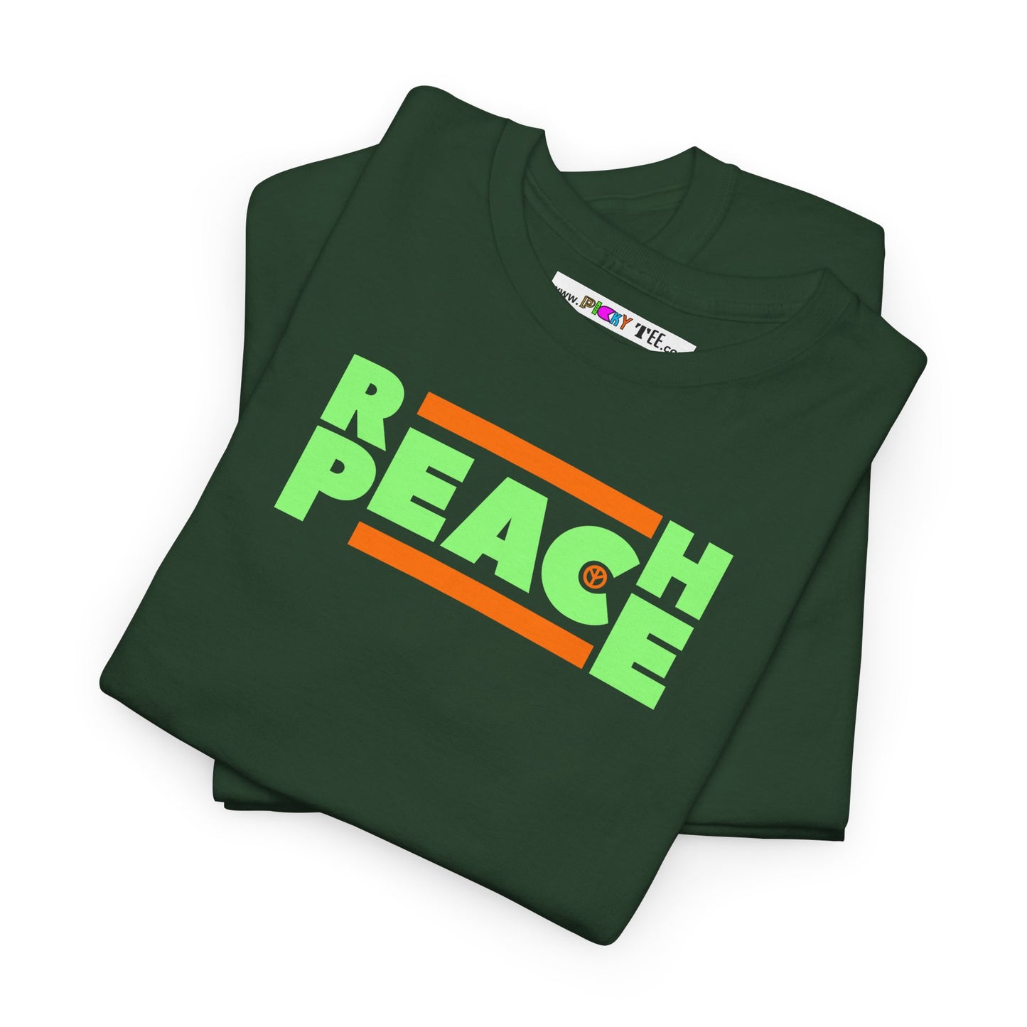 REACH PEACE Unisex Heavy Cotton Tee
