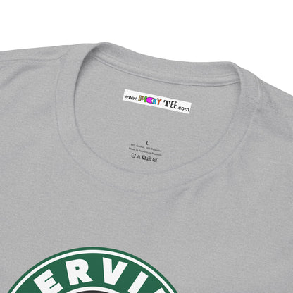SERVINGCUNT Unisex Heavy Cotton Tee