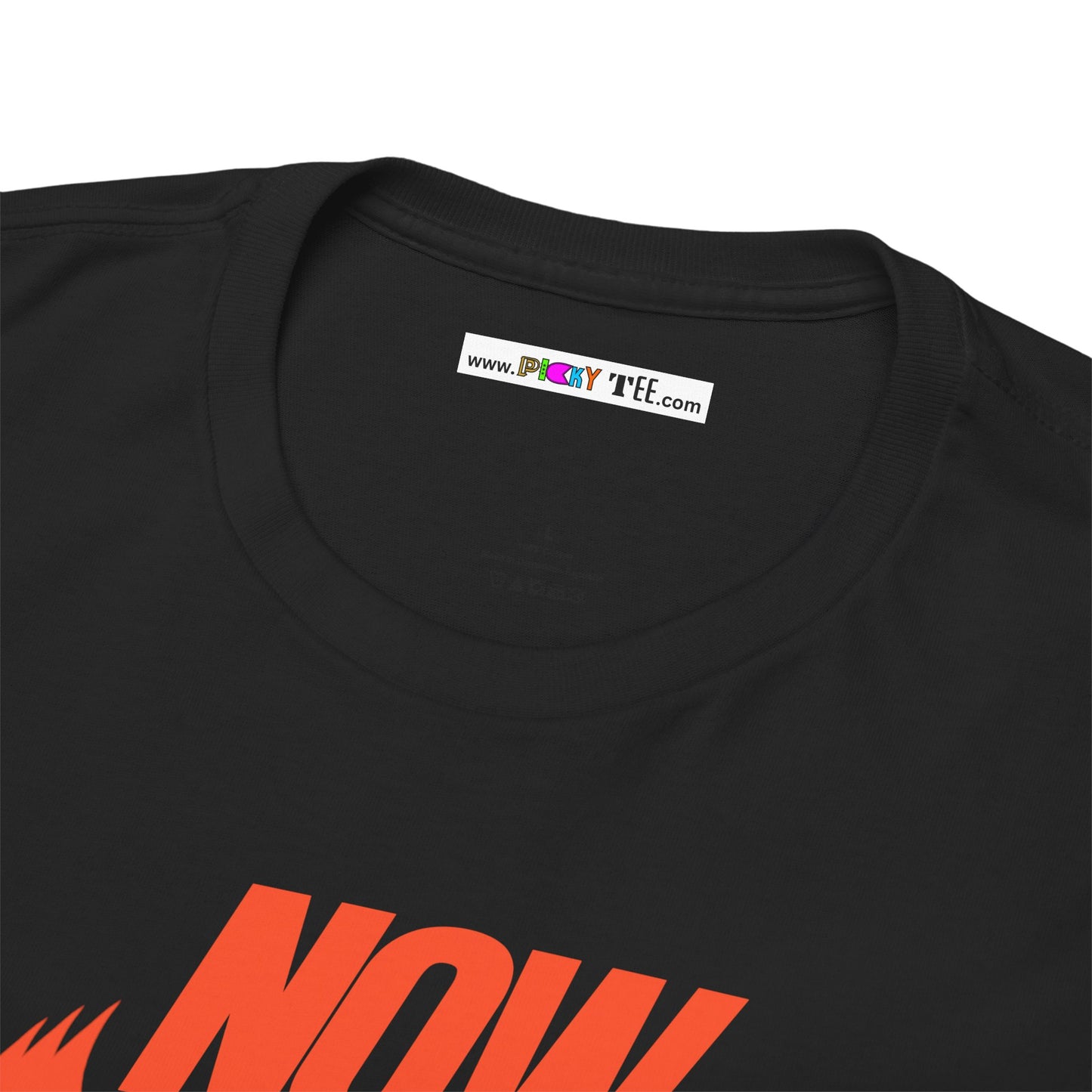 NOW JUST BE HERE Unisex Heavy Cotton Tee
