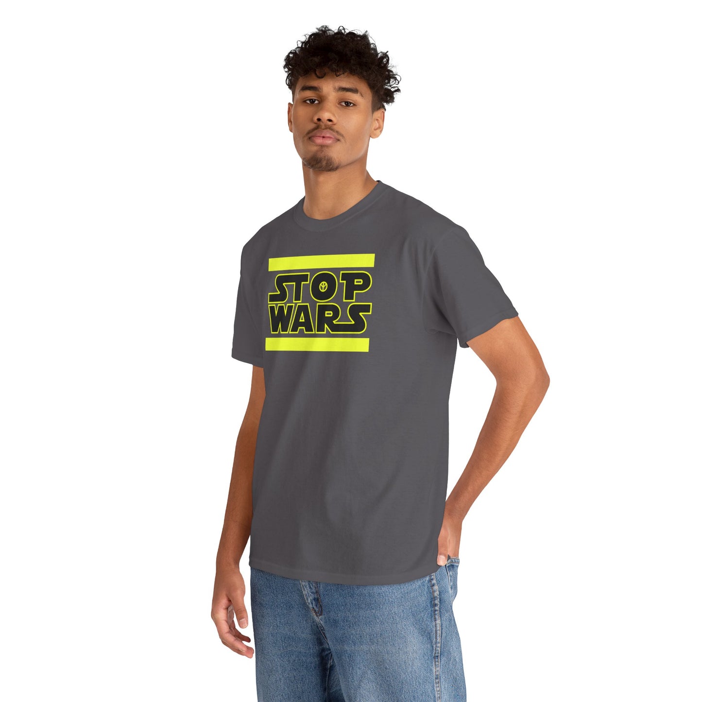 STOP WARS Unisex Heavy Cotton Tee