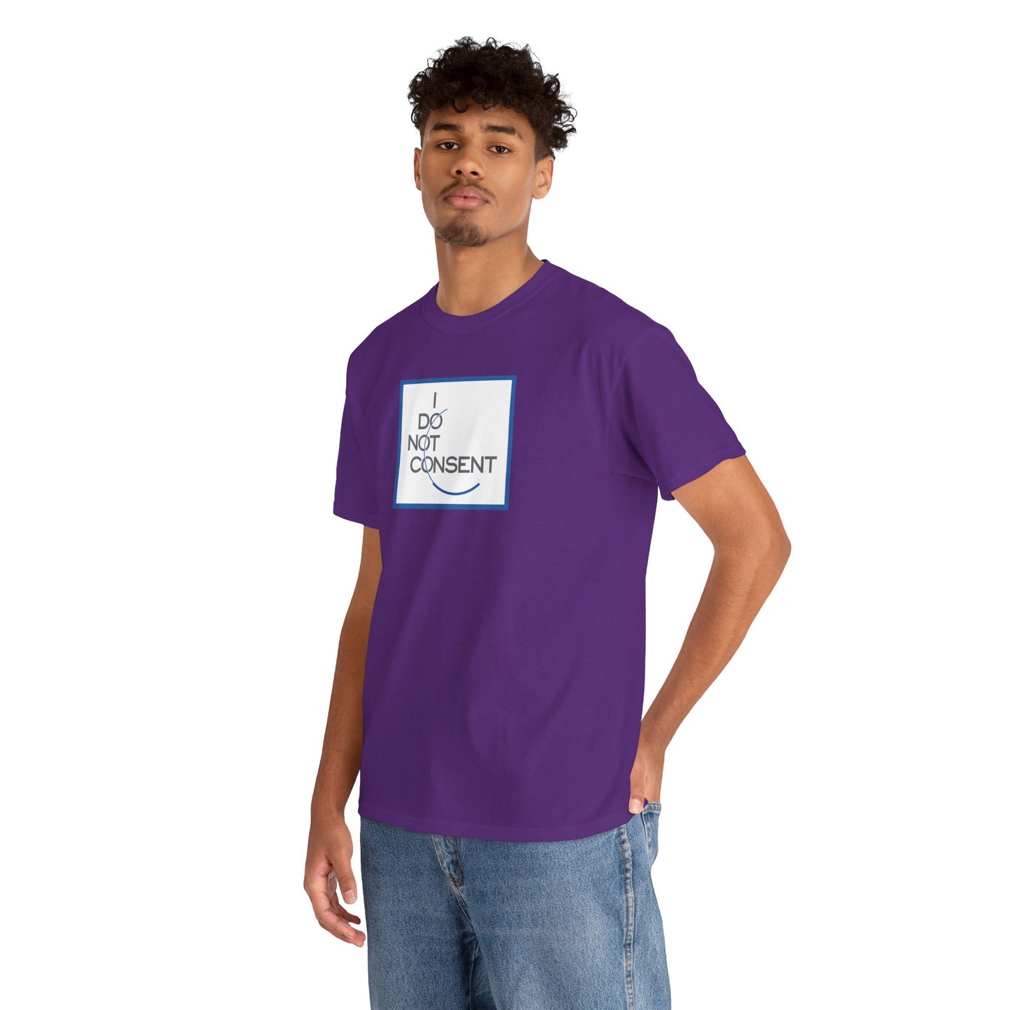 I DO NOT CONSENT Unisex Heavy Cotton Tee