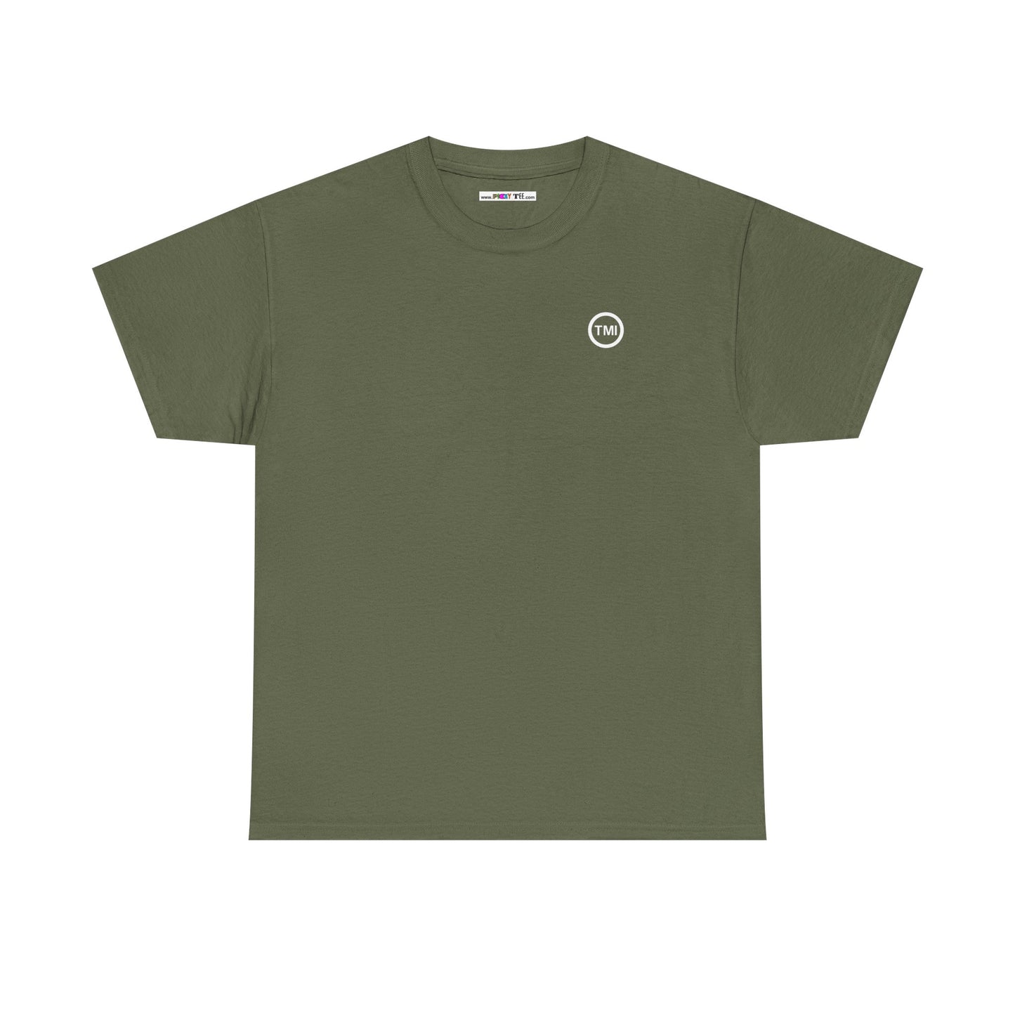 TooMuchInformation TMI Unisex Heavy Cotton Tee
