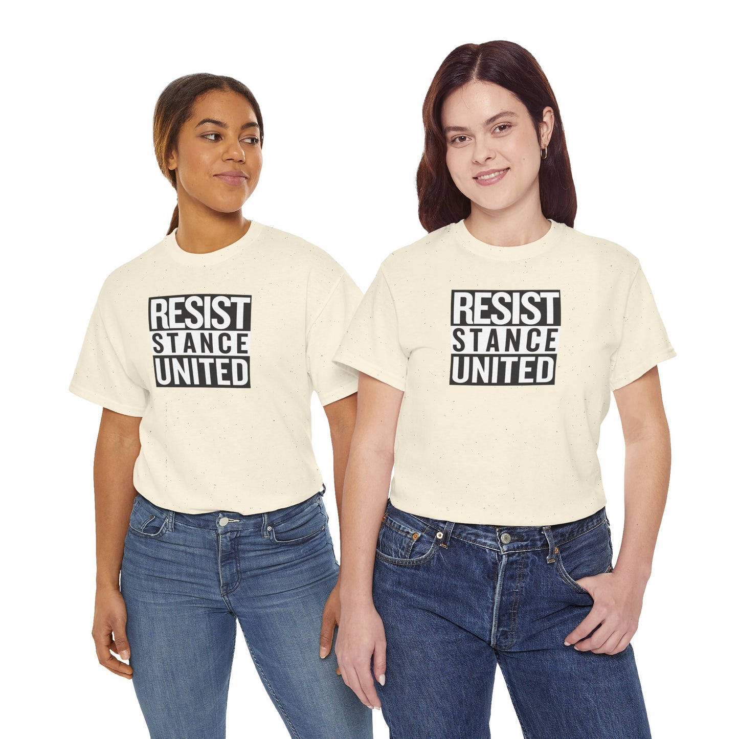 RESIST STANCE UNITED Unisex Heavy Cotton Tee