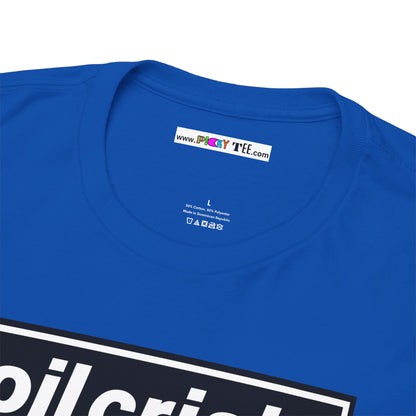 oil crisis/Foil THE crisis Unisex Heavy Cotton Tee