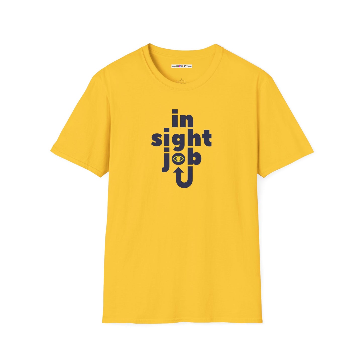 in sight job Unisex Softstyle 100% Cotton T-Shirt