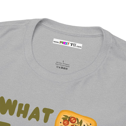 WHAT THE FOCACCIA Unisex Heavy Cotton Tee