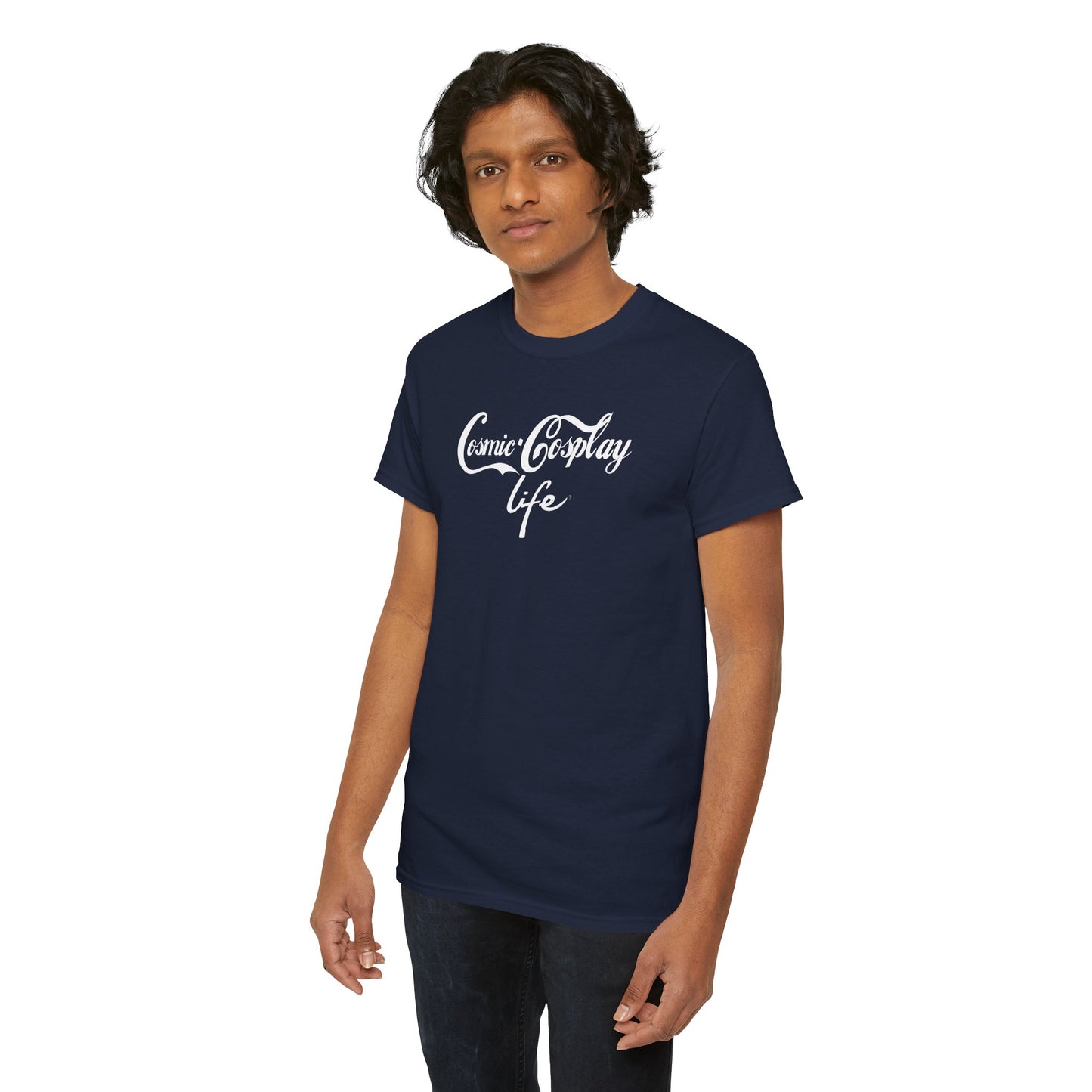 Cosmic Cosplay Life Unisex Heavy Cotton Tee