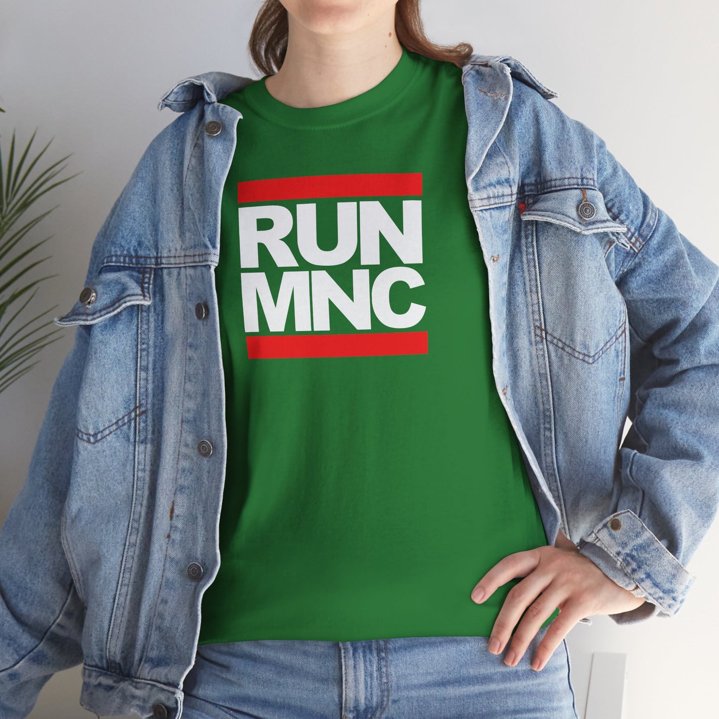 RUNMNC Unisex Heavy Cotton Tee