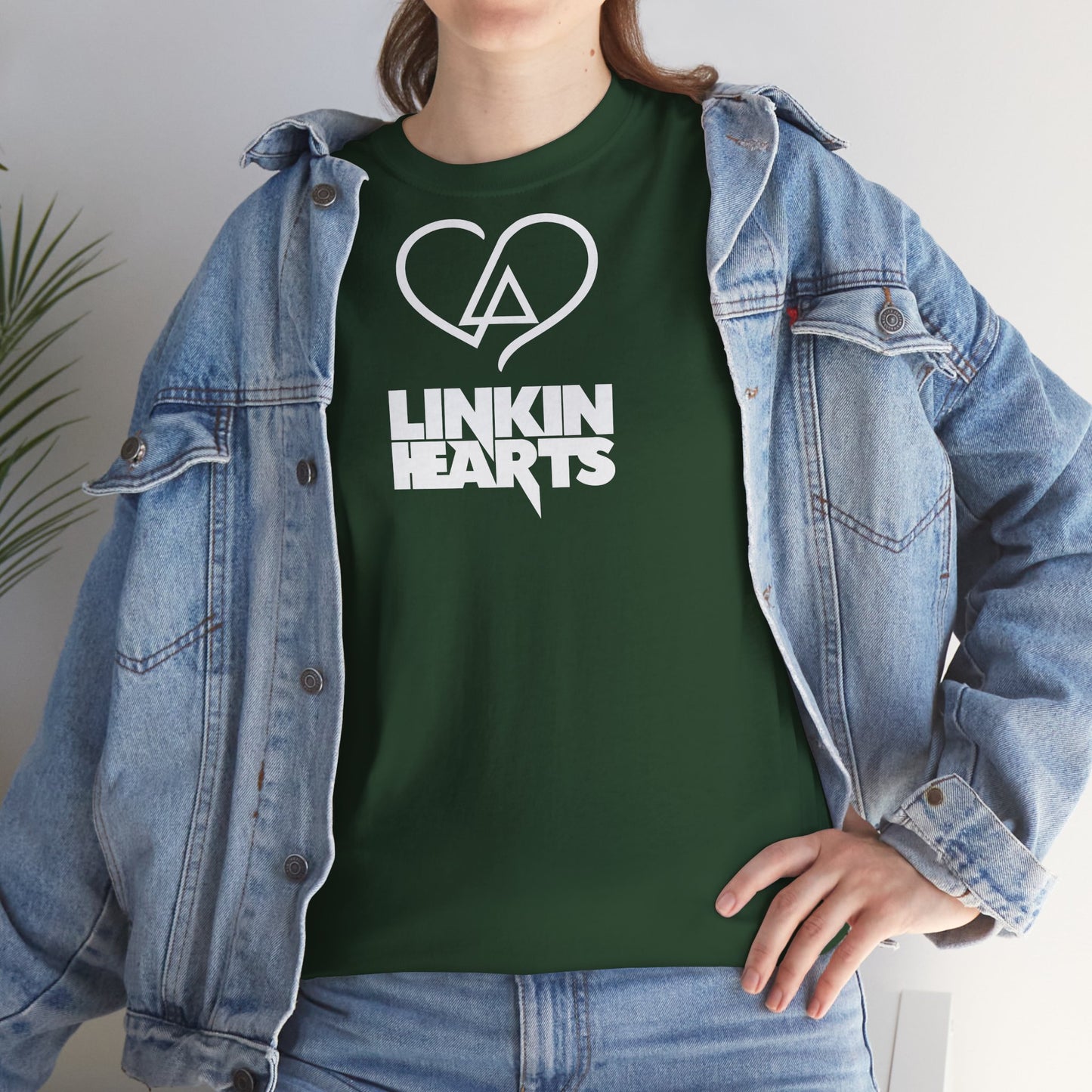 LINKIN HEARTS Unisex Heavy Cotton Tee