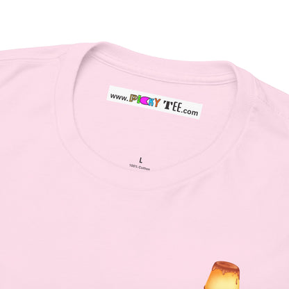 I LOVE IT WHEN A - FLAN COMES TOGETHER Unisex Heavy Cotton Tee