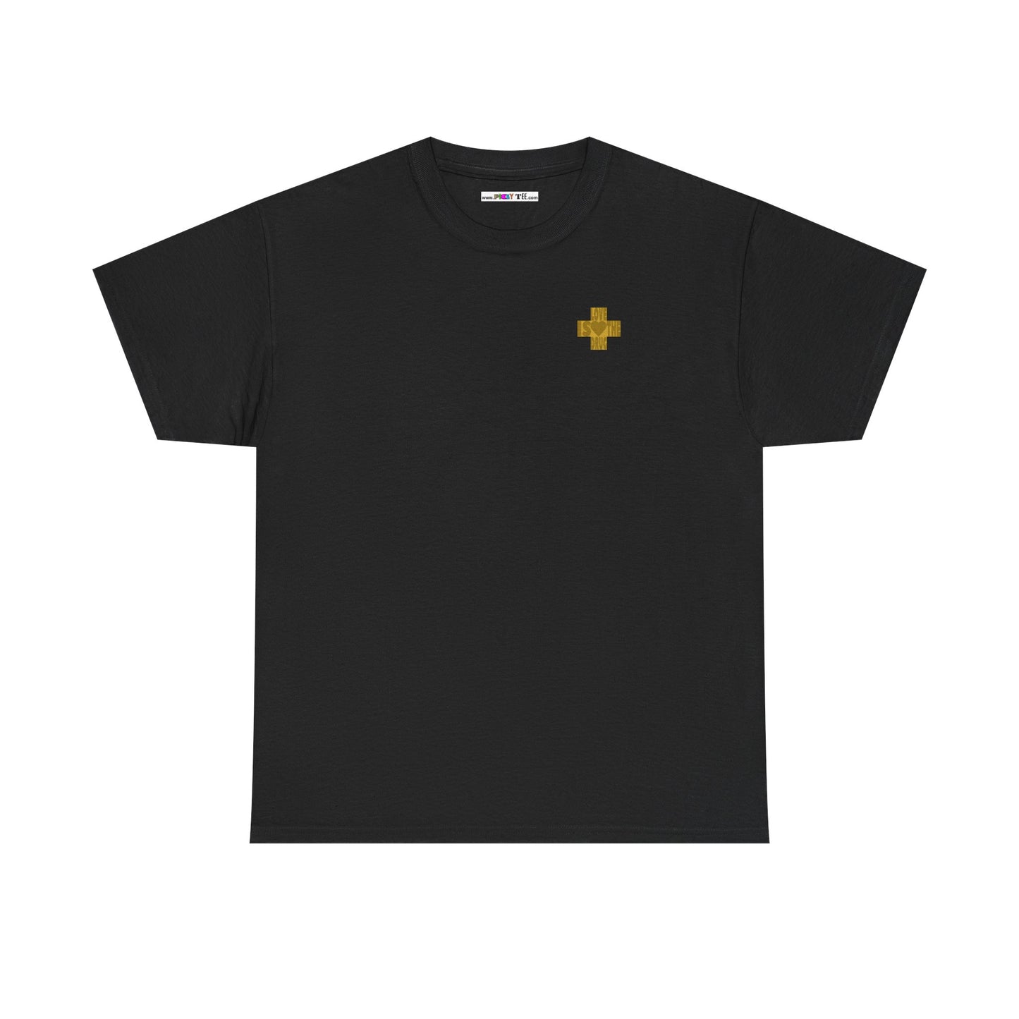THE DRUG IS LOVE Unisex Heavy Cotton Tee